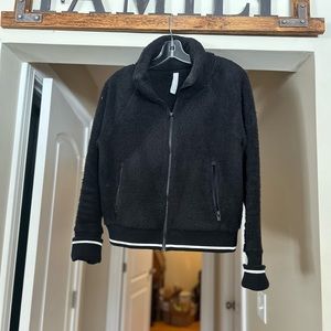 GUC Athleta Sherpa zip up jacket